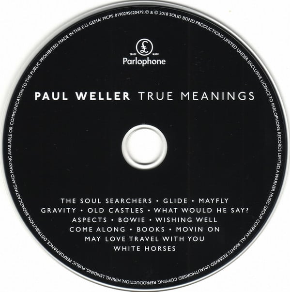 Paul Weller ‎– True Meanings, CD, NEW