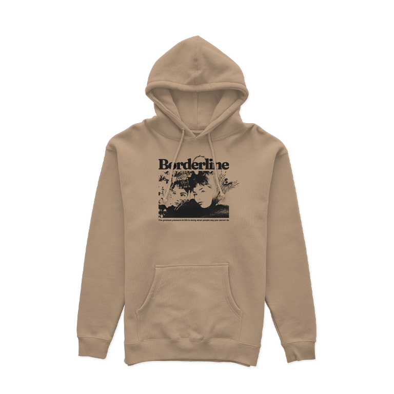 Image of Pleasure Sandstone Hooded Sweatshirt