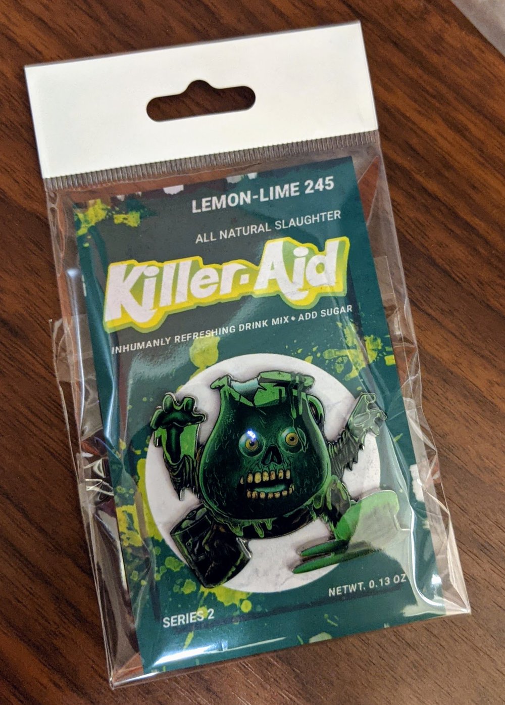 Lemon-Lime 245  Horror Enamel Pin