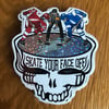 Skate Your Face Off Holographic Sticker