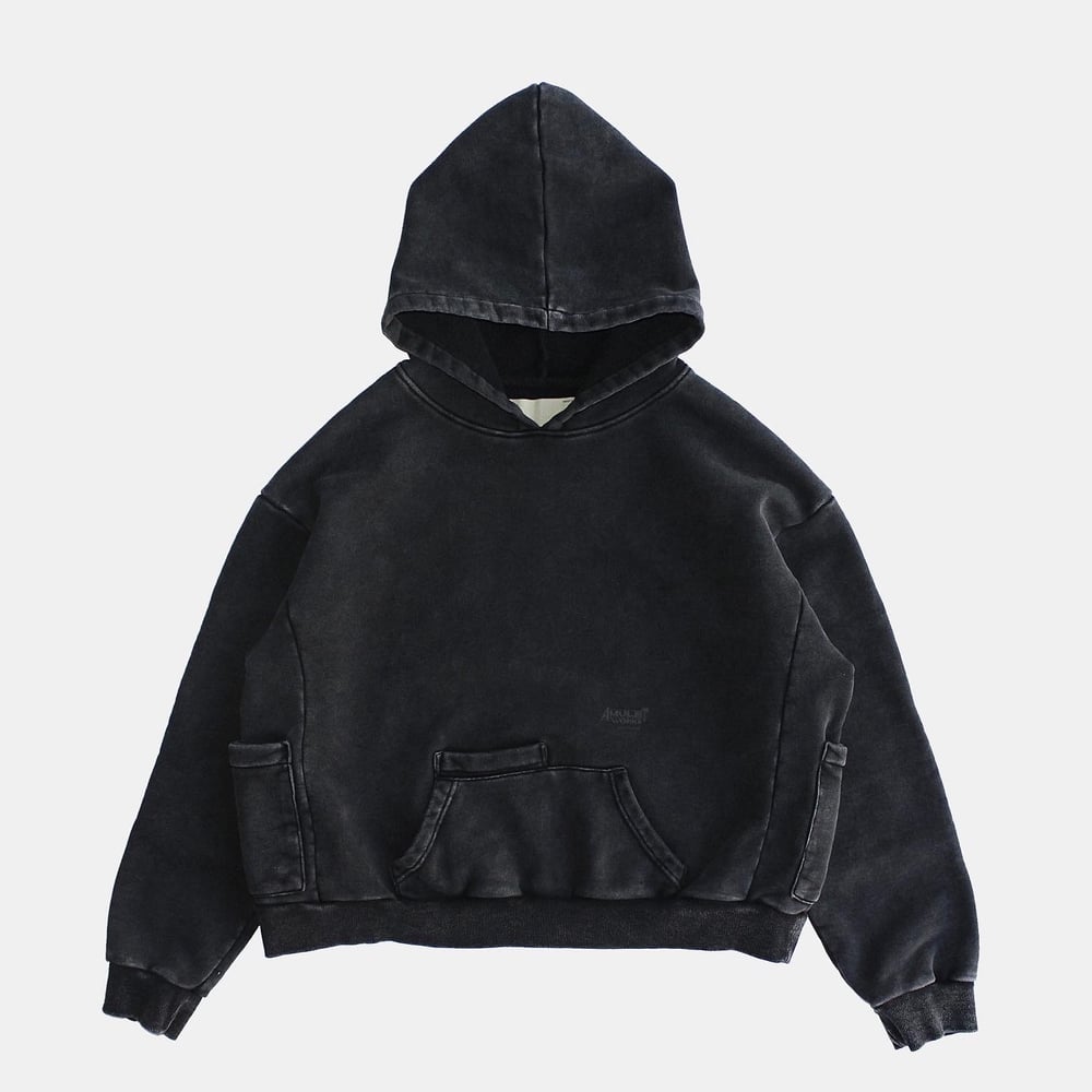 Black Carpenter hoodie | Amulet Ware