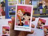 Image 4 of ABBIE-CHAN BOOKMARKS + PRINTS + POLAROID