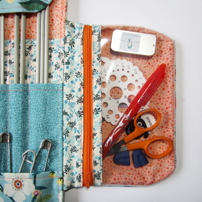 MAX, l'étui pour ranger des aiguilles à tricoter droites