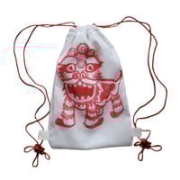 Image 2 of Lucky Lion Dance Drawstring Backpack V2