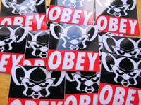 Image 2 of OBEY Brain Sticker