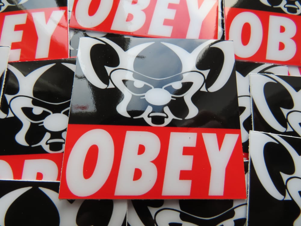 Image of OBEY Brain Sticker