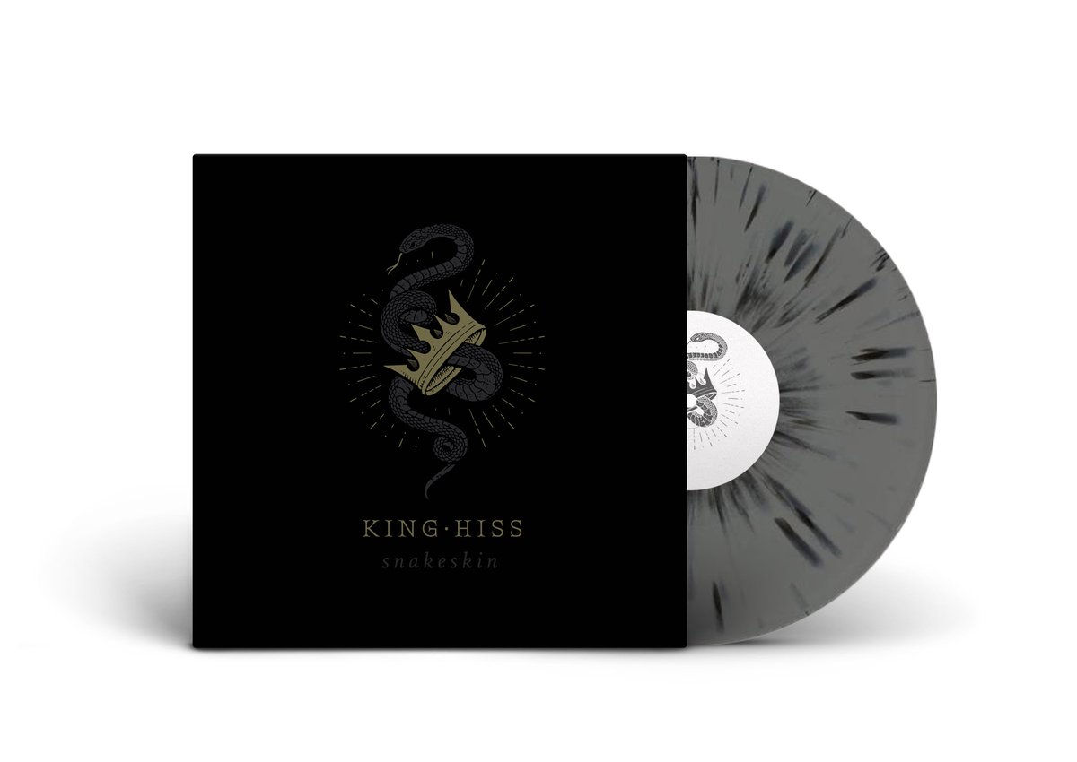 Snakeskin LP (die hard grey/splatter)