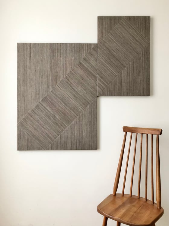 Image of geometric composition (diptych)2