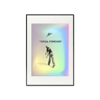 Image 2 of “FOREVER VIRGIL” PRINT ON HOLOGRAPHIC PAPER