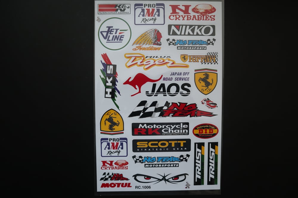 Image of   Decal      Sheets 