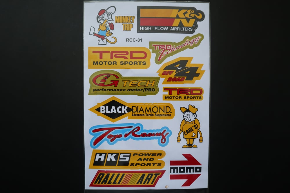     Decal        Sheets 