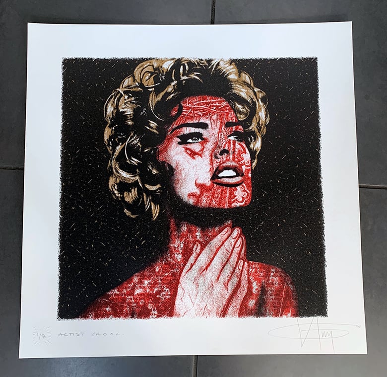 Image of LINDA EVANGELISTA  - numbered 1/8 ARTIST PROOF