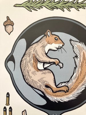 Image of SQUIRREL DINNER [print]