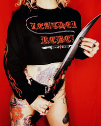 Image 3 of LEATHER REBEL long sleeve