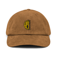 Image 1 of SMILEY CORDUROY HAT (KHAKI)