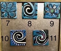 Image 2 of Blue Canvas Magnets