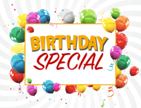 BIRTHDAY SPECIAL