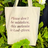 Melanin Tote Bag