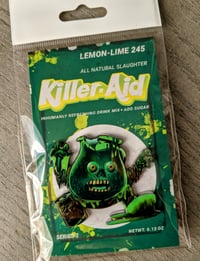 Image 1 of Lemon-Lime 245  Horror Enamel Pin