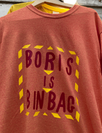 Image 3 of BORIS IS BINBAG T-SHIRT 