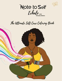 Note To Self Exhale (Coloring Book)