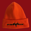 Safety Orange - Winter Hat  - Embroidered Horizontal Logo