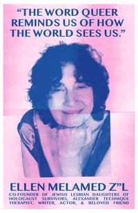 Ellen Melamed Memorial Print