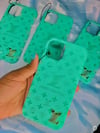 Mint green inspired hard cover Case