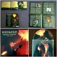 Image 3 of BATHORY - BURN'IN LEATHER  1983 - 1995