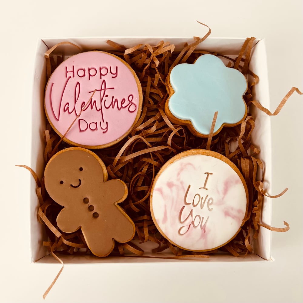 Image of I Love You Valentines Day Cookie Box