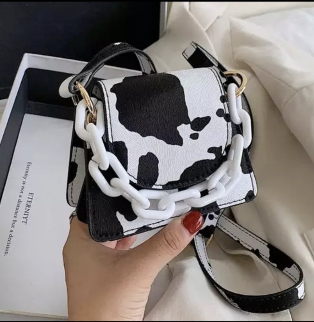 Cow Print Toddler Handbag 