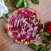Image 1 of Personalised Petal Trinket Dish