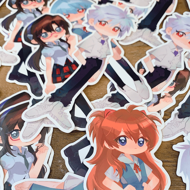 Image of Evangelion Sticker Set / eva