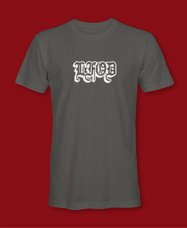 Grey - T-Shirt - LFOD Old Script