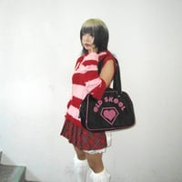 Image 2 of Super Lovers black vinyl bag 