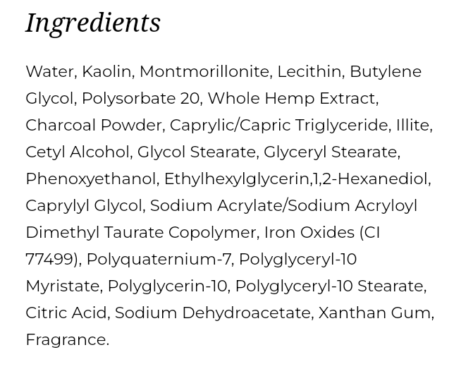 Image of Charcoal Mask