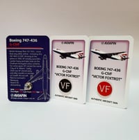 Image 3 of Aviapin Boeing 747-436 G-CIVF Pin Badge - Ex British Airways Aircraft