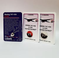 Image 2 of Aviapin Boeing 747-436 G-CIVF Pin Badge - Ex British Airways Aircraft