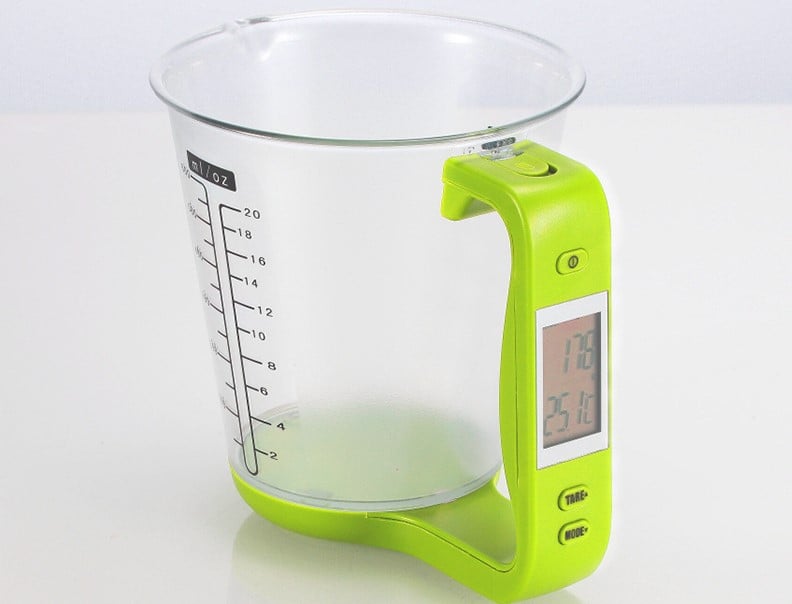 Digital Kitchen Measuring Cup Scale with LCD Display for Weighing