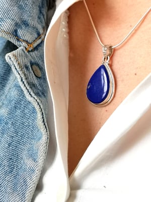 Image of Pendentif lapis lazuli - ref. 9030