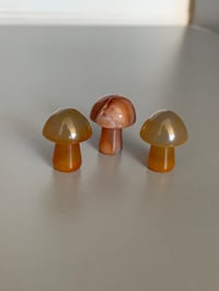 Image 2 of Carnelian Mushroom Carving