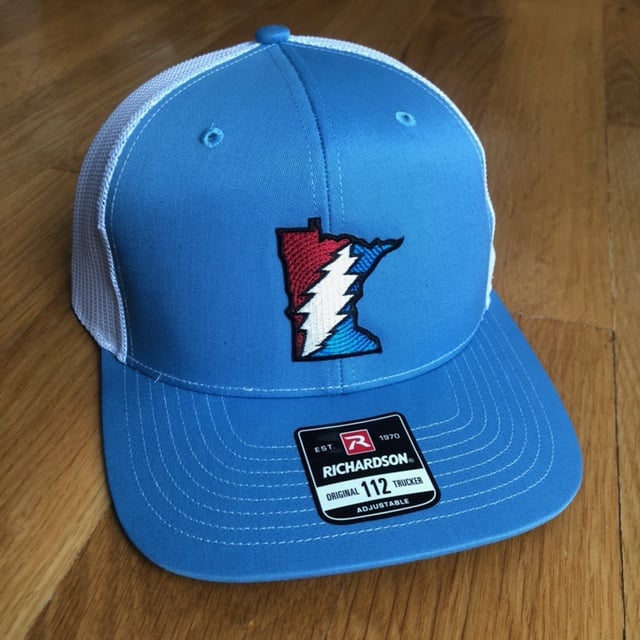 MN Steal Your State Hat - Light Blue & White
