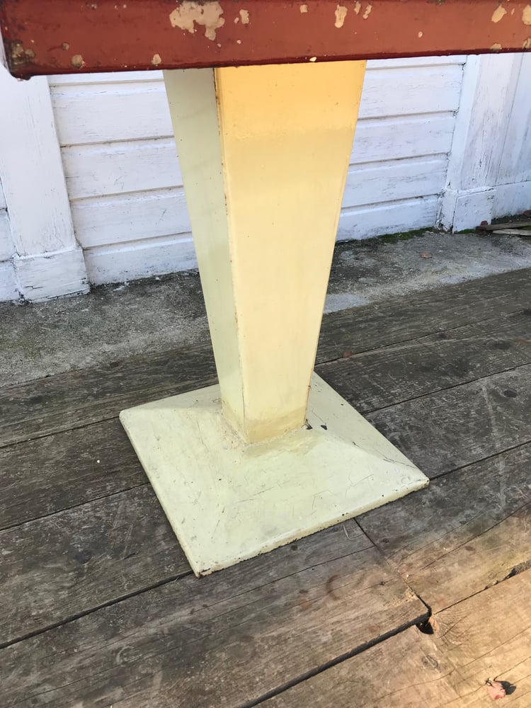 Image of Rare petite table Tolix Kub