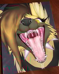 Image 2 of "I'm gonna eat you!" - 8" x 10" Art Print