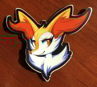 Image 1 of Fox Waifu - Die-Cut Sticker