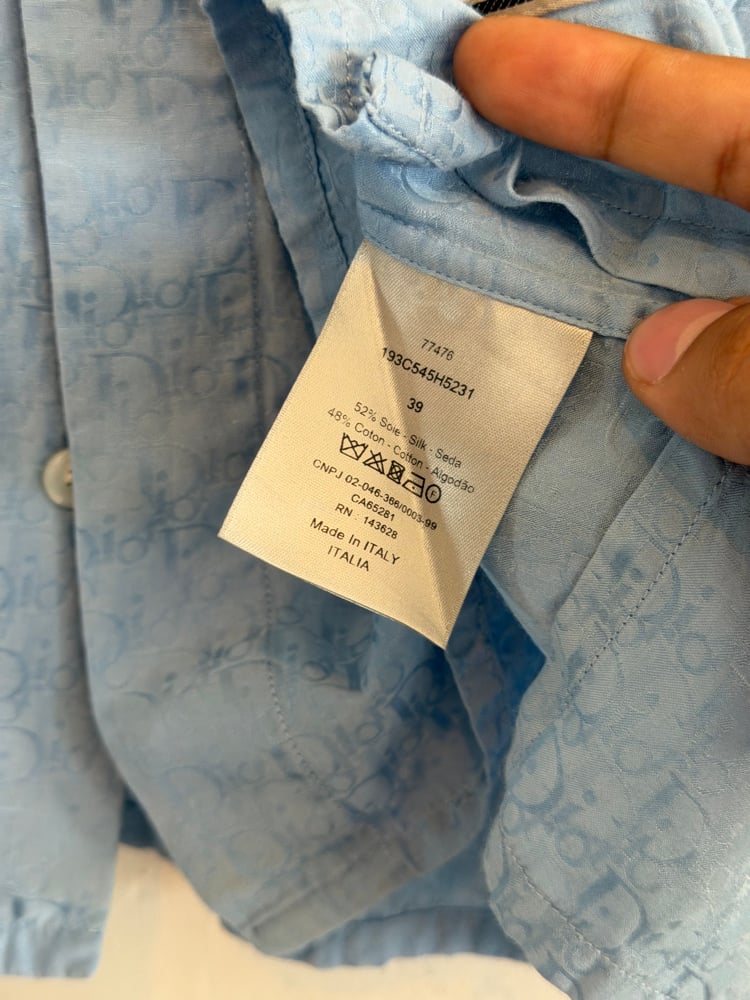 Image of Dior Monogram Button Up