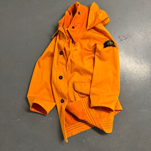 Image of SS 1996 Stone Island Raso Fooccato reversible velour jacket, size large