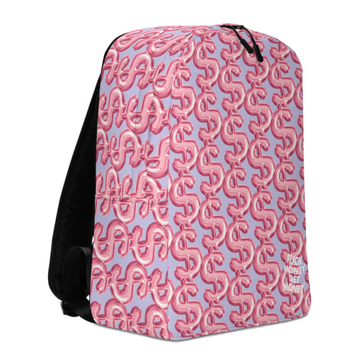 Image of DOLLAR SIGN BACKPACK PINK