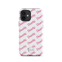 Image 5 of Tough Case for iPhone® "Deadly Barbz (White)"