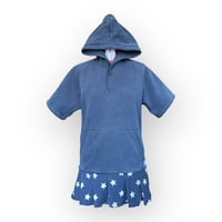 Image 1 of blue hoodie dress stars 